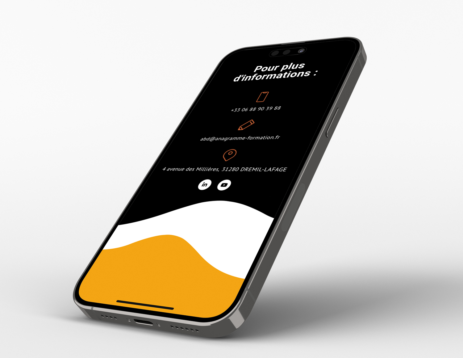 Mockup Site mobile ordinateur